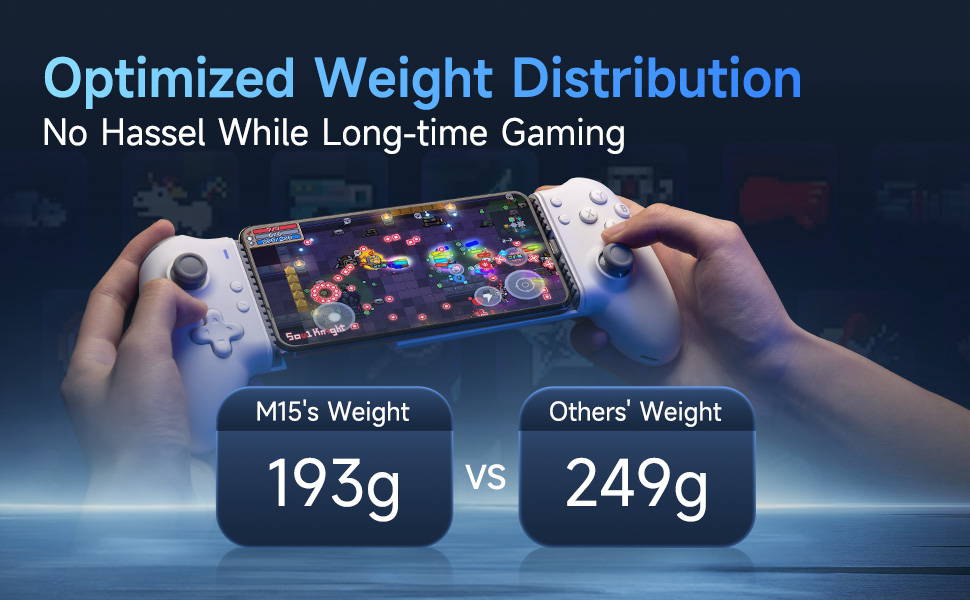 EasySMX® M15 Mobile Gaming Controller For Android and iPhone EasySMX® M15 Mobile Gaming Controller For Android and iPhone